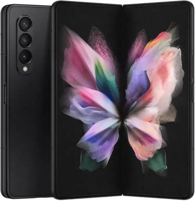 Samsung Galaxy Z Fold3 5G Dual-SIM Android-Smartphone 256GB schwarz - Bild 1