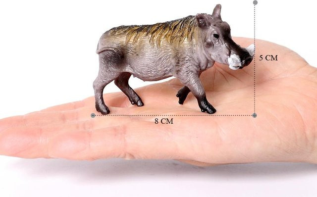 Schwein, Sauen, Ferkel, Wildschwein, Warzenschwein, Nutztierfiguren, Actionfigur, ab 3 Jahren - Bild 1