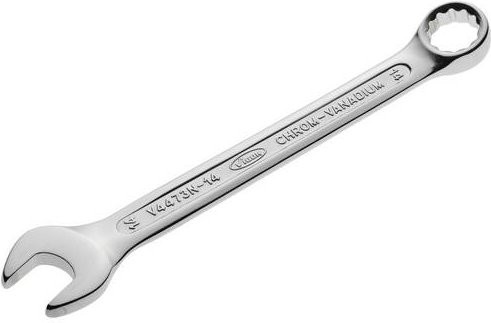 Vigour Ring-Maulschlüssel Kombination Silber Schlüsselweite 14 mm - Bild 1