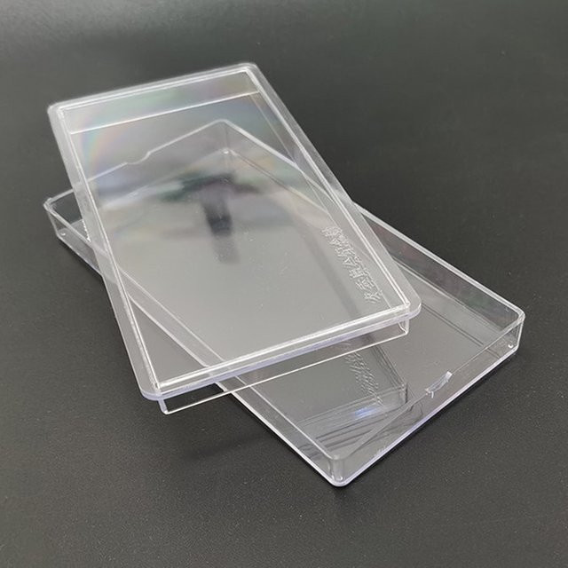 Transparente Sammelbox aus Kunststoff für Banknoten und Währungen - Bild 1