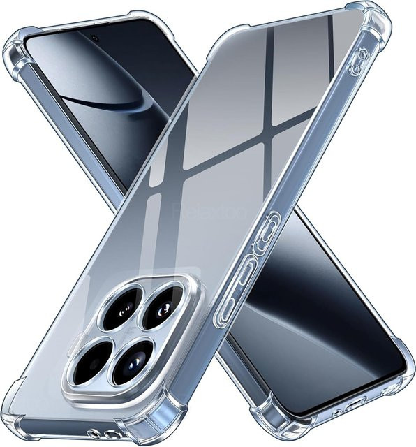 Stoßfeste transparente Schutzhülle für Xiaomi Mi Modelle (17 Pro Max, 15, 14, 13, 12, 11, 10) - Bild 1