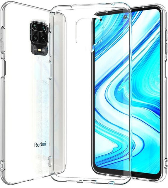 Stoßfeste und ultradünne transparente TPU-Handyhülle für Xiaomi Redmi 9C NFC - Bild 1