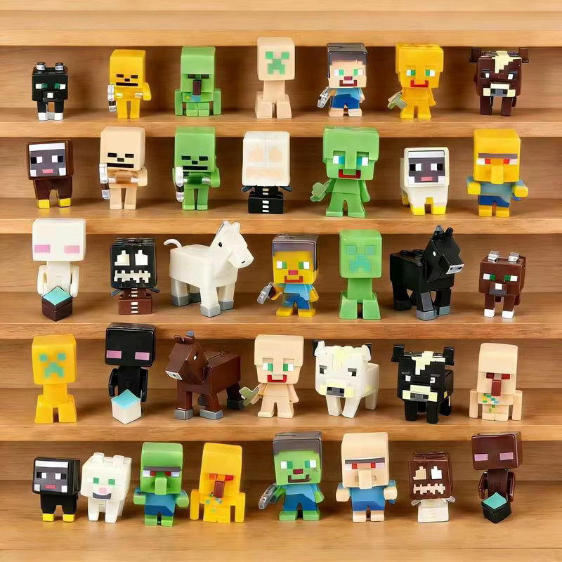 Hot Toys Mineworld Mini-Figuren, Actionfiguren, 36-teiliges Set, multicolour - Bild 2