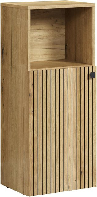 Trendteam Standschrank Pure Bliss in Artisan Eiche mit gefrästen Rillen, Breite: 40 cm - Bild 1