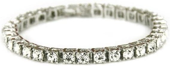 Armband Damen, Silber, Kristall - Bild 1