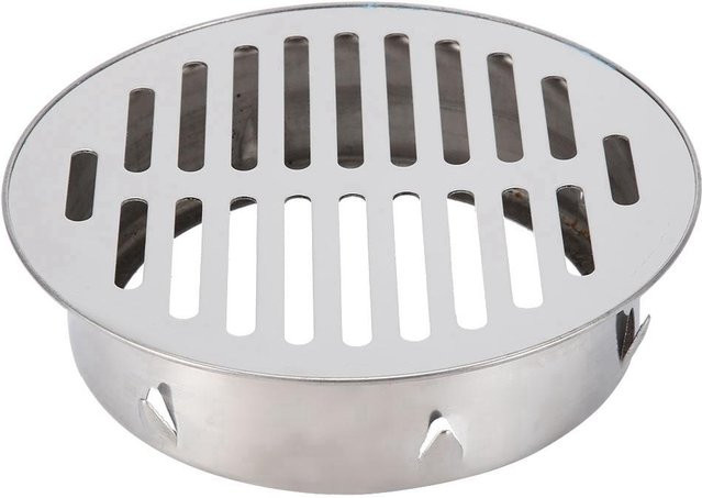 Koogeelife Balkon-Bodenablauf aus Edelstahl in Silber, Type 4 - Bild 1