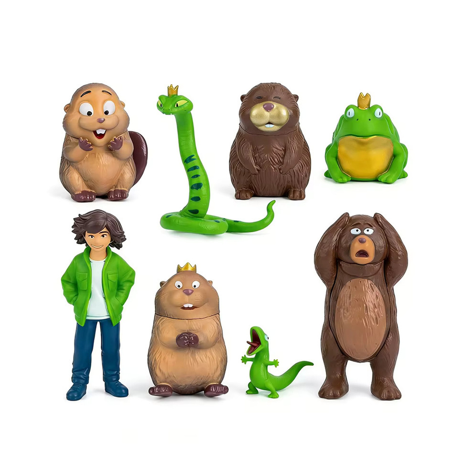 Bandai Disney Pixar Hoppers Beaver Transformation Plan Actionfiguren, 24-teiliges Set, ab 3 Jahren - Bild 3