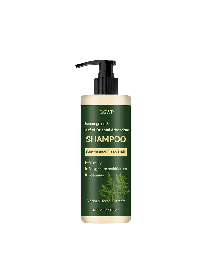 GSWP Usman Grass & Oriental Arborvitae Leaf Shampoo, 200/400 g, für fettiges Haar - Bild 6