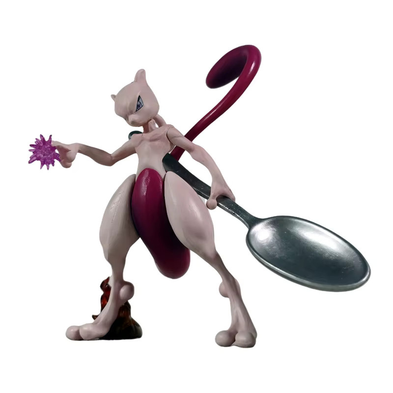 Bandai Pokémon Mewtwo, Actionfigure, 12,5 cm, PVC - Bild 5