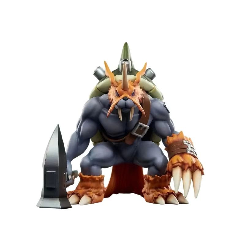 Bandai Digimon Zudomon Anime Figur Modell Statue in Multicolor, Höhe: 21 cm - Bild 4