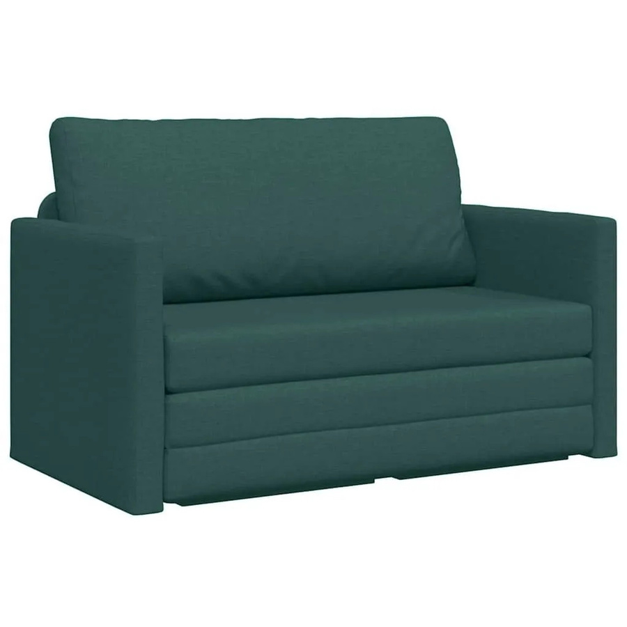 vidaXL Schlafsofa modern in Dunkelgrün mit Stoffbezug und abnehmbaren Bezügen - Bild 2