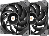 Thermaltake Gehäuselüfter in Schwarz B/T/H: 12 x 12 x 2,5 cm - Bild 1