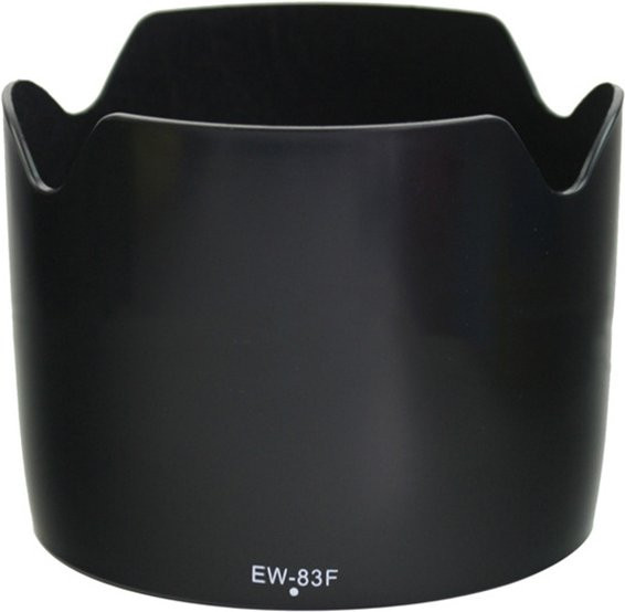 Canon EW 83F Gegenlichtblende in Schwarz für EOS EF 24-70mm F 2.8L USM Kameraobjektive - Bild 1