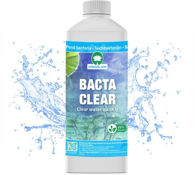 Vdvelde Bacta Clear Teichbakterien gegen Algen und Trübung für bis zu 20.000 Liter Zier- und Schwimmteiche - Bild 1