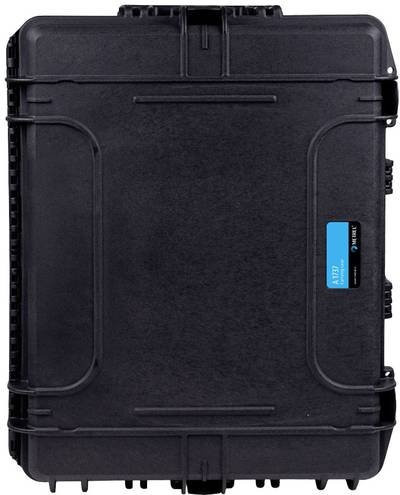 Metrel A 1737 20993216 Messgerätekoffer mit Einsätzen, Schwarz, B: 47,0 cm, T: 59,0 cm, H: 24,0 cm - Bild 1