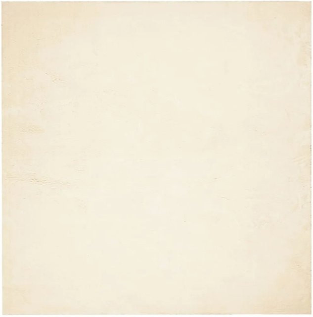vidaXL Teppich Huarte Kurzflor in Creme, quadratisch, waschbar und rutschfest, B/B: 160 x 160 cm - Bild 1