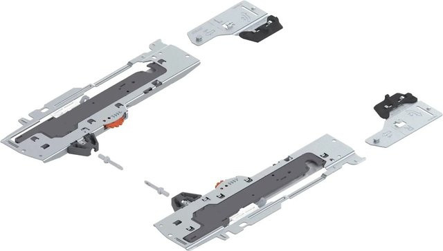 Blum Tip-On Blumotion Tandembox Typ L1 Schubladensystem für 0-20 kg in Silber und Grau - Bild 1