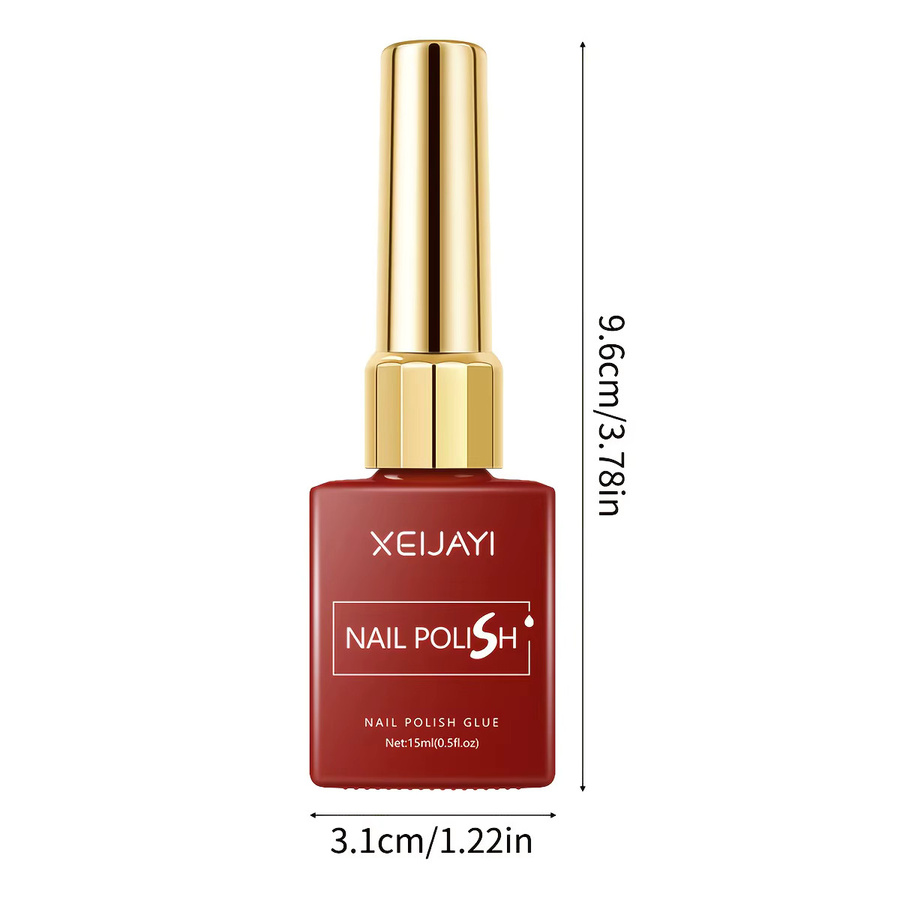 XEIJAYI Gel-Nagellack-Set, Rot, Glänzend, 6-teilig - Bild 5