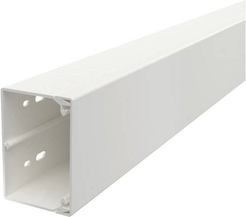 OBO Bettermann Wand- und Deckenkanal in Weiß, B/H: 9,0 x 6,0 cm - Bild 1