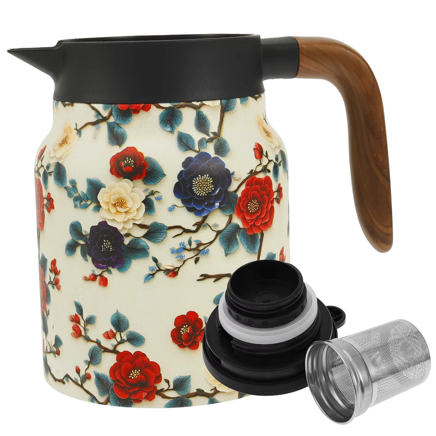 Willstar Thermo-Kaffeekaraffe und Teekanne mit Edelstahlfilter und doppelwandiger Isolierung - Bild 7