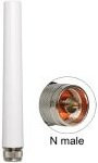 DeLOCK Peitschen-Antenne für LTE, GSM, UMTS, WLAN 2,4 GHz, Bluetooth und ZigBee in Weiß (88980) - Bild 1