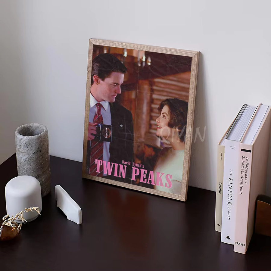 Wasserfester Twin Peaks Wandaufkleber als selbstklebendes Poster für deine Wanddekoration in Mehrfarbig - Bild 6