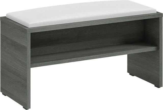 Pelipal Sitzbank Quantum 01 Style in Graphit, Breite: 90 cm, Höhe: 40 cm, Tiefe: 48 cm - Bild 1