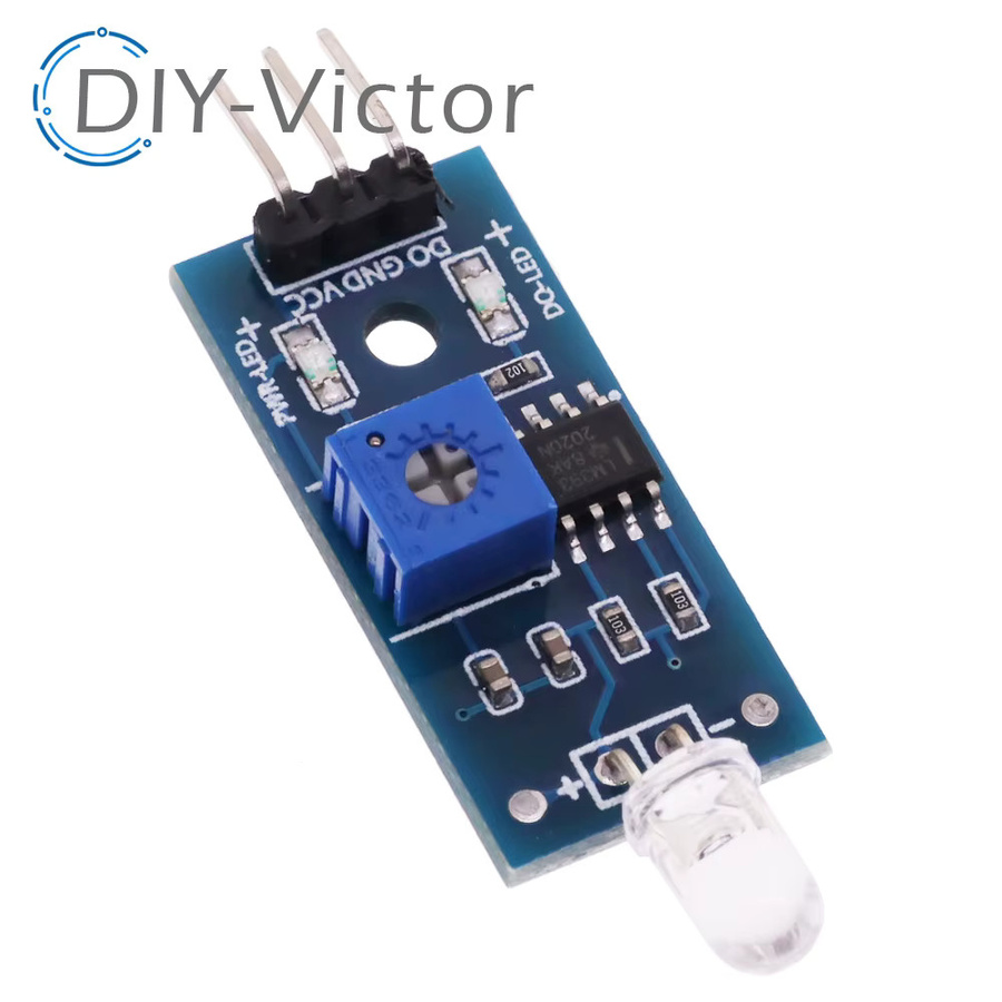 LM393 Lichtsensor Modul mit digitalem und analogem Ausgang für Arduino, Blau - Bild 2