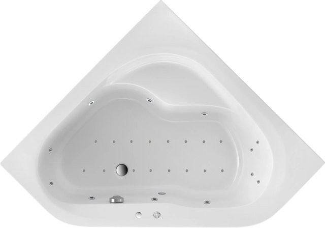 Ottofond Whirlpool Ancona Premium in Weiß, Breite: 135 cm - Bild 1