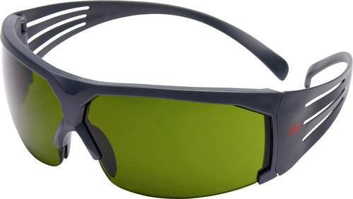 3M SecureFit SF600 Schweißerbrille mit grauem Bügel und grüner Scheibe IR 3,0 nach EN 166 - Bild 1