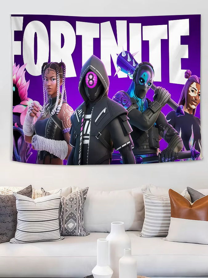 Fortnite Wandbanner als dekorative Flagge in Multicolour für Party und Innenbereich - Bild 6