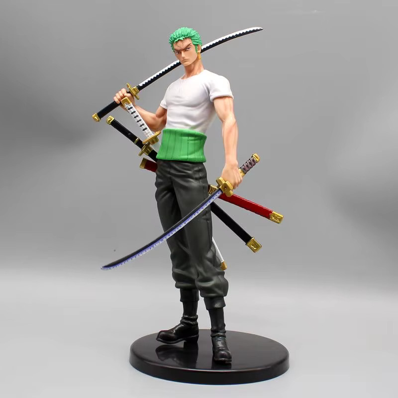 Bandai One Piece Roronoa Zoro Figur, PVC Statue, 25 cm - Bild 3