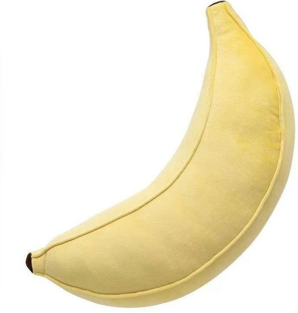 Yiran toy Bananen-Plüschtier, Frucht-Stoffpuppe, 60cm, ab 14 Jahren - Bild 1