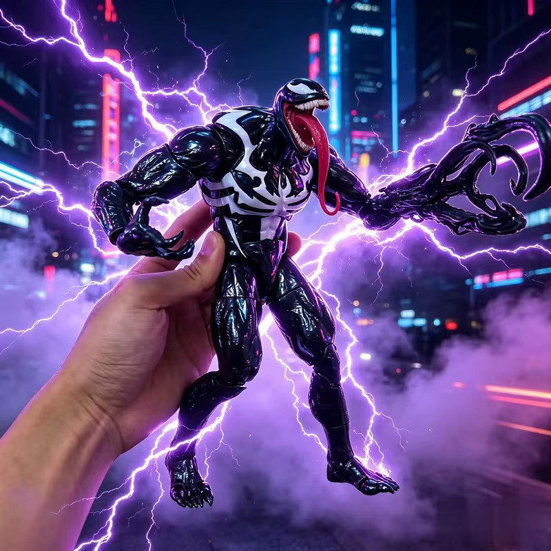 Hot Toys Marvel Venom Spider-Man Actionfigur, beweglich - Bild 2