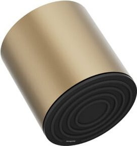 Hansgrohe Kopfbrause Pulsify S 105 EcoSmart in Brushed Bronze mit Anti-Kalk-Funktion und rundem Design - Bild 1
