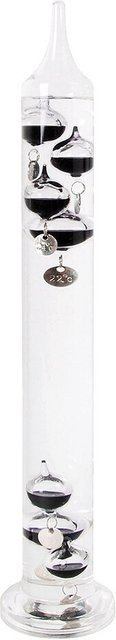 Esschert Design Galileo Thermometer aus Glas in nostalgischem Stil, Höhe: 39 cm - Bild 1