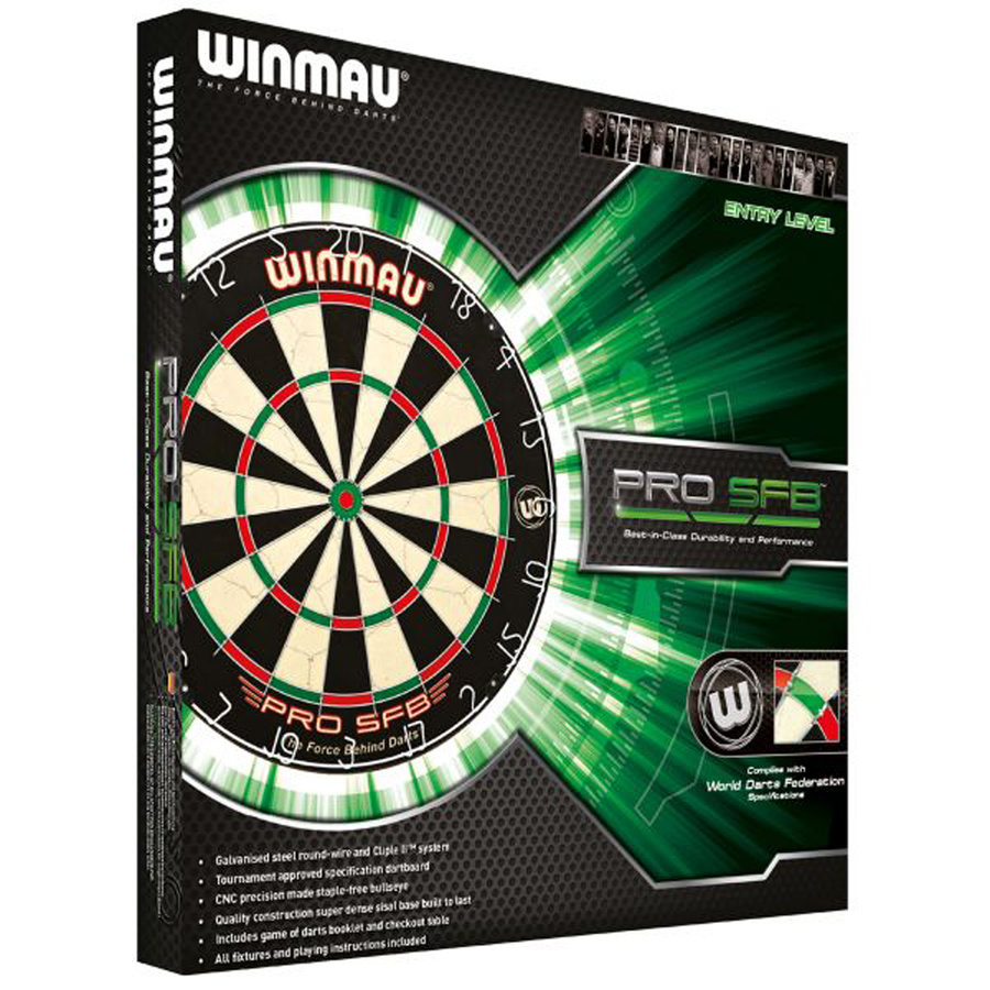 Winmau Dartscheibe PRO SFB, schwarz - Bild 4