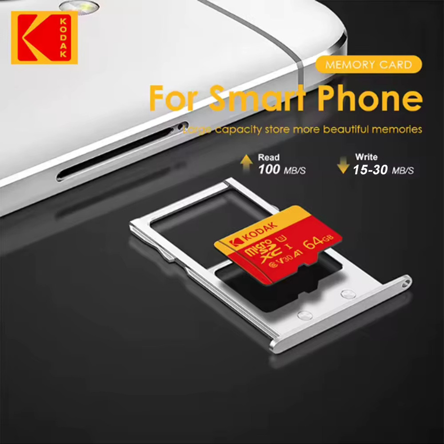 Kodak MicroSD Speicherkarte 256 GB, Klasse 10, U3, V30 für Gaming und Überwachungsgeräte - Bild 2