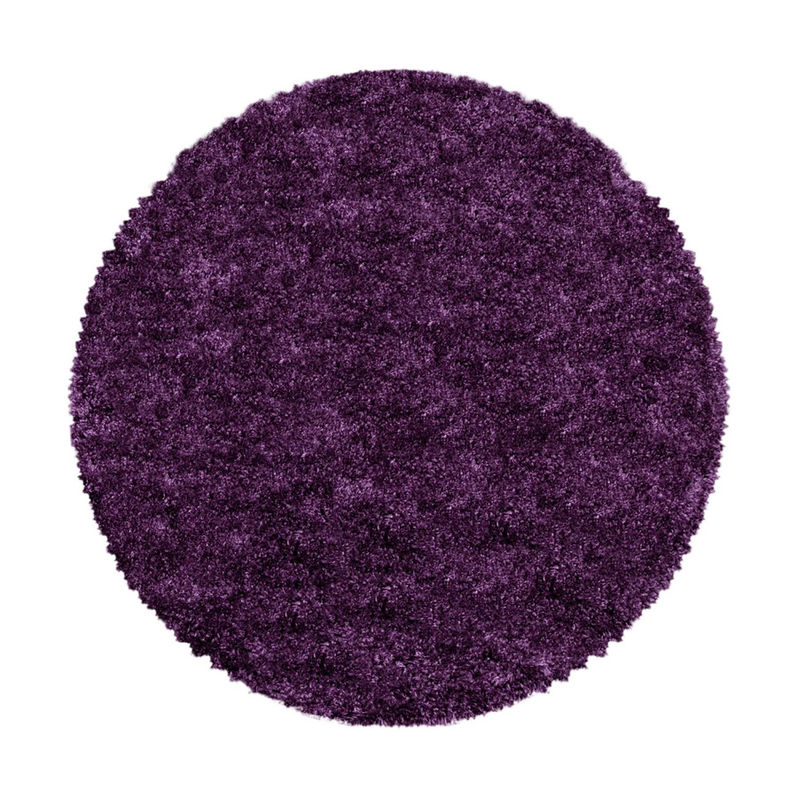Ayyildiz Hochflorteppich Fluffy 3500 Shaggy in Violett, Durchmesser: 200 cm - Bild 2