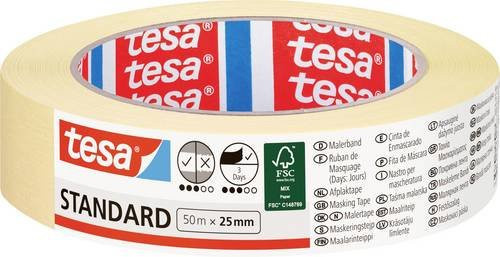 tesa Malerabdeckband 50m x 25mm - Bild 1
