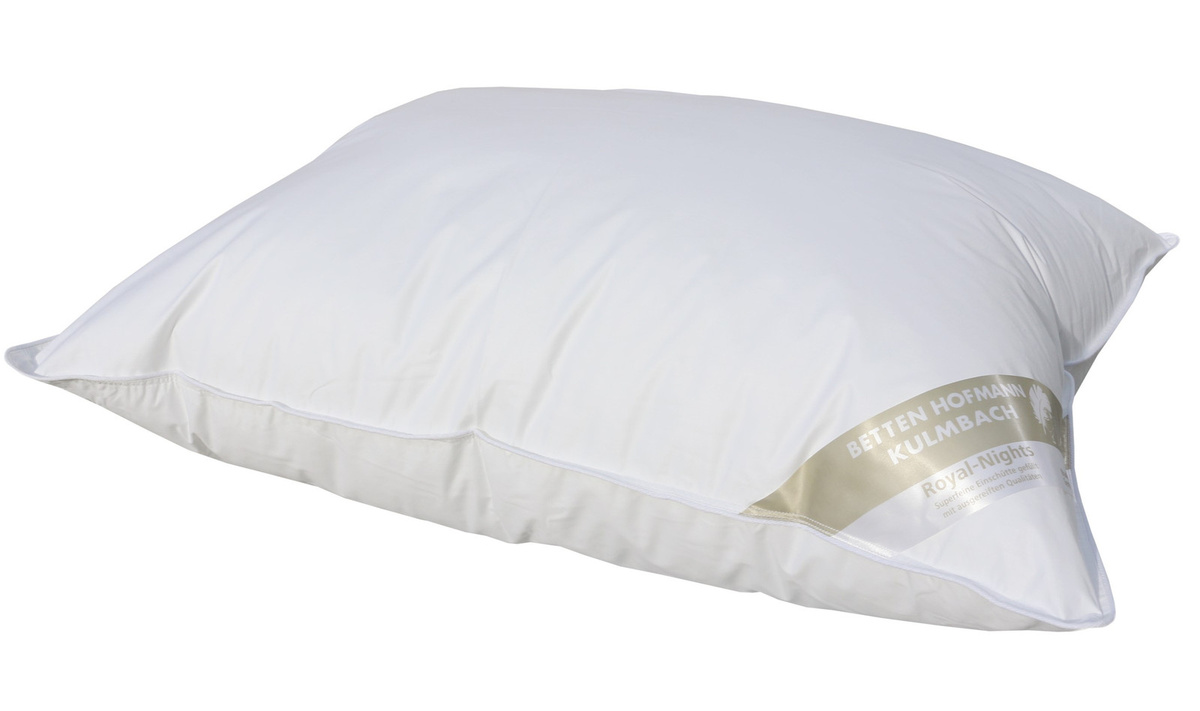 Betten Hofmann Basic Allergiker Kopfkissen aus Mikrofaser in Weiß, B/H: 60 x 80 cm - Bild 1