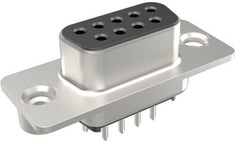 Amphenol FCE17E09SE390 Steckverbinder in Silber - Bild 1