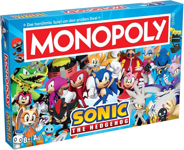 Winning Moves Monopoly Sonic Brettspiel - Bild 1