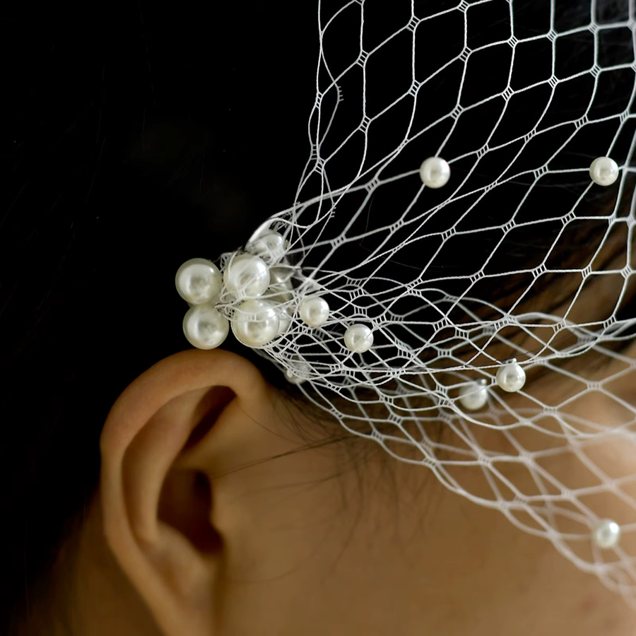 TOPQUEEN Kopfschmuck, Single Pearl, Damen - Bild 4