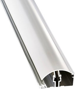 GUTTA Klemmprofil U-Profil aus PVC in Silber - Bild 1