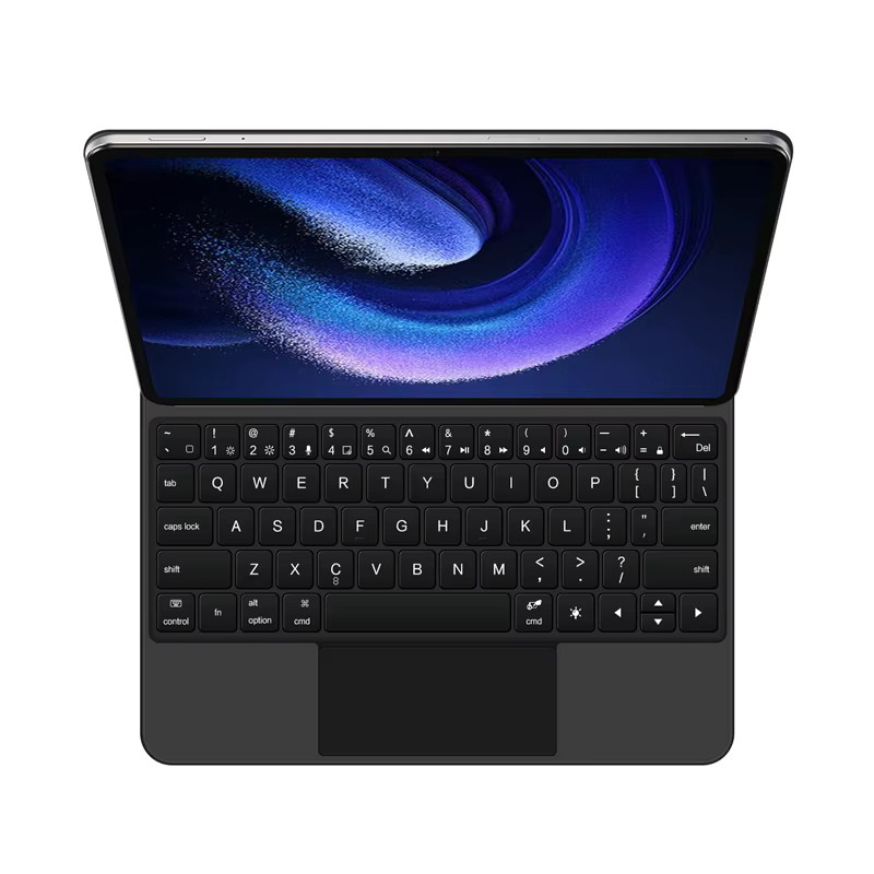 AJIUYU Magische Tastatur mit Trackpad für Xiaomi Mi Pad 6 Pro 11 Zoll in Schwarz - Bild 2