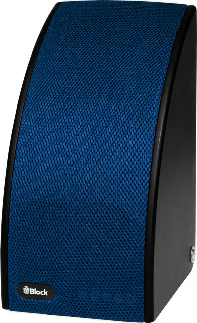 SB-100 Streaming-Lautsprecher Block in Schwarz/Blau, Aktivlautsprecher - Bild 1