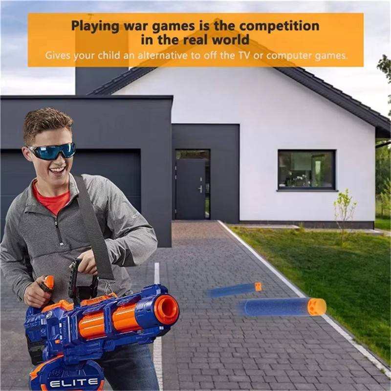 Nerf Waffel-Darts, Nachfüllpack, Blau, Schaumstoff - Bild 3