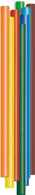 Steinel Heißklebesticks Color Mehrfarbig 10 Stück Ø 11 mm - Bild 1