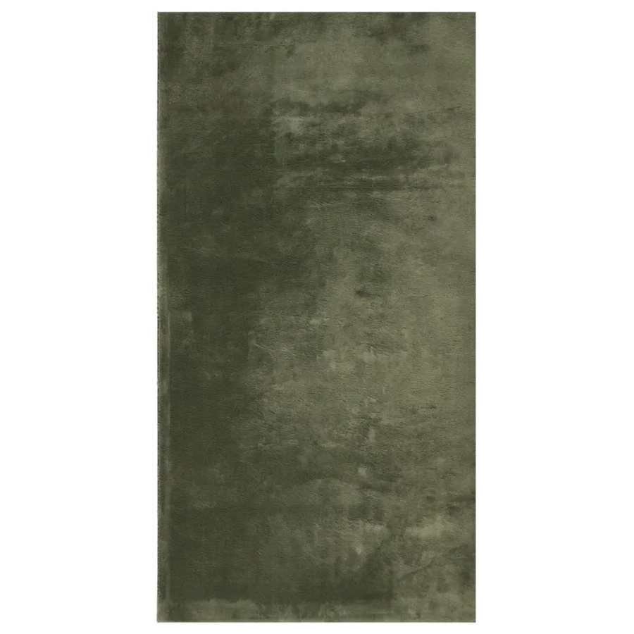 vidaXL Teppich Huarte Kurzflor in Grün, modern und waschbar, B/T: 60 x 110 cm - Bild 2